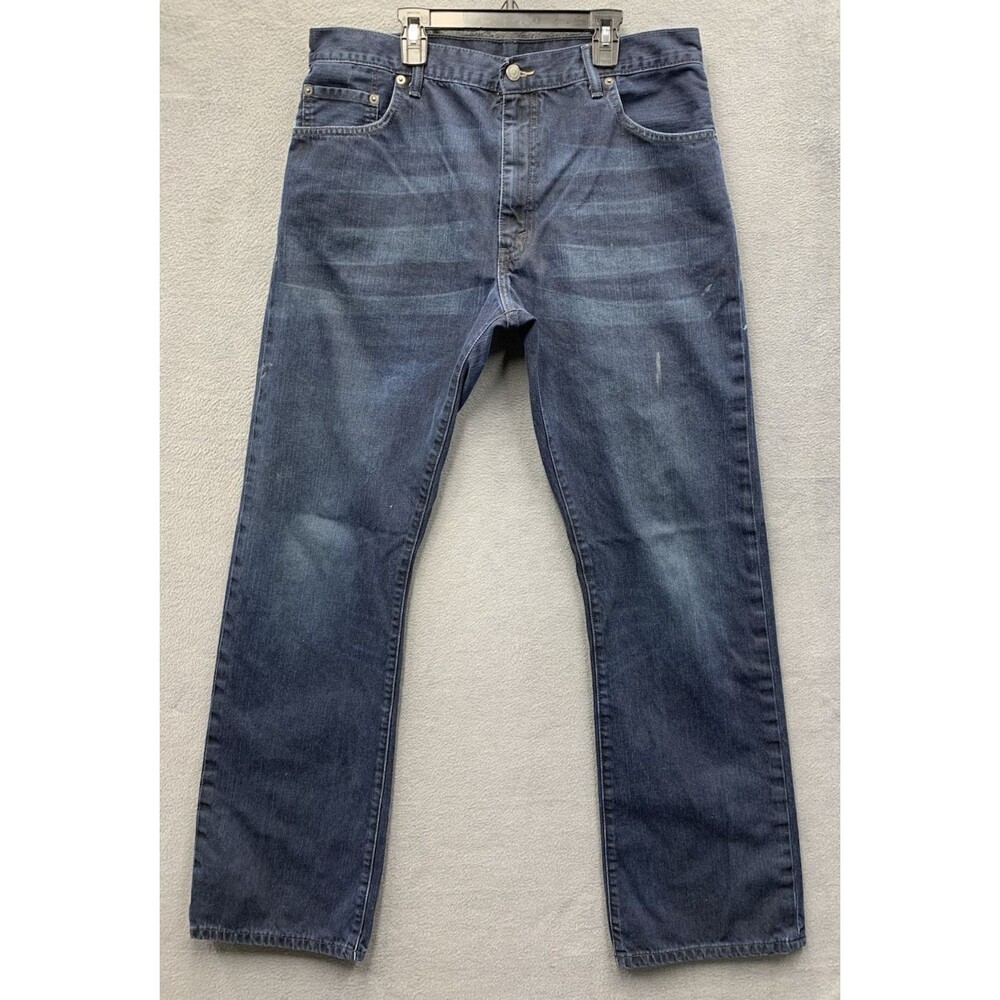 Levi's Mens 517 Bootcut Denim Jeans Medium Wash Blue Cowboy Rancher Rodeo 36X34